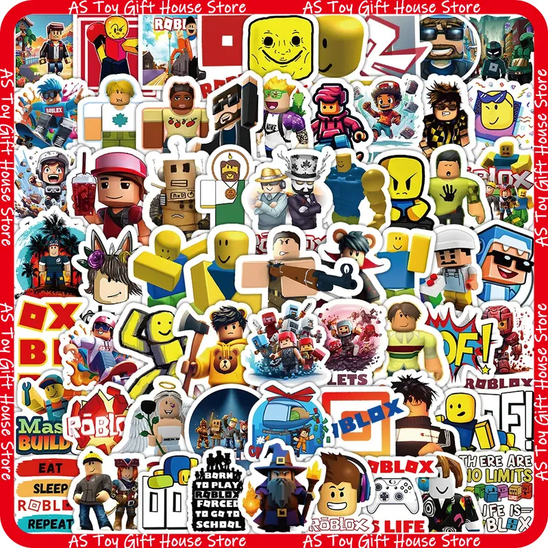 Gaming Accessories Roblox - 100개 로블록스 스티커 만화 게임 방수
