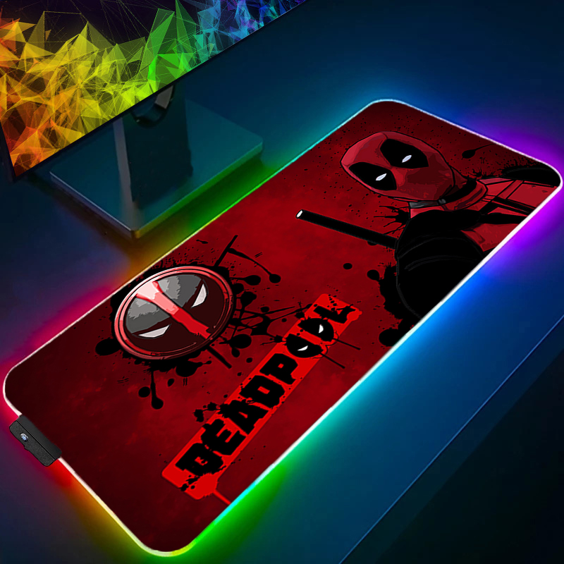 LED 마우스 패드 게임용 백라이트 락 엣지 애니메이션 - Gaming Accessories For Pc 리뷰 및 가격