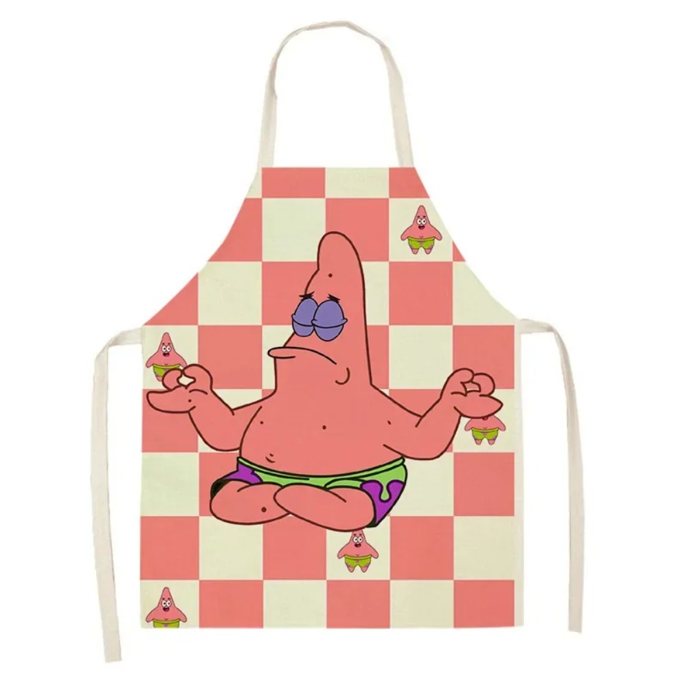 스폰지밥 패트릭 성인용 주방 앞치마, 린넨 빕스, 애니 - Gaming Kitchen Accessories 리뷰 및 가격