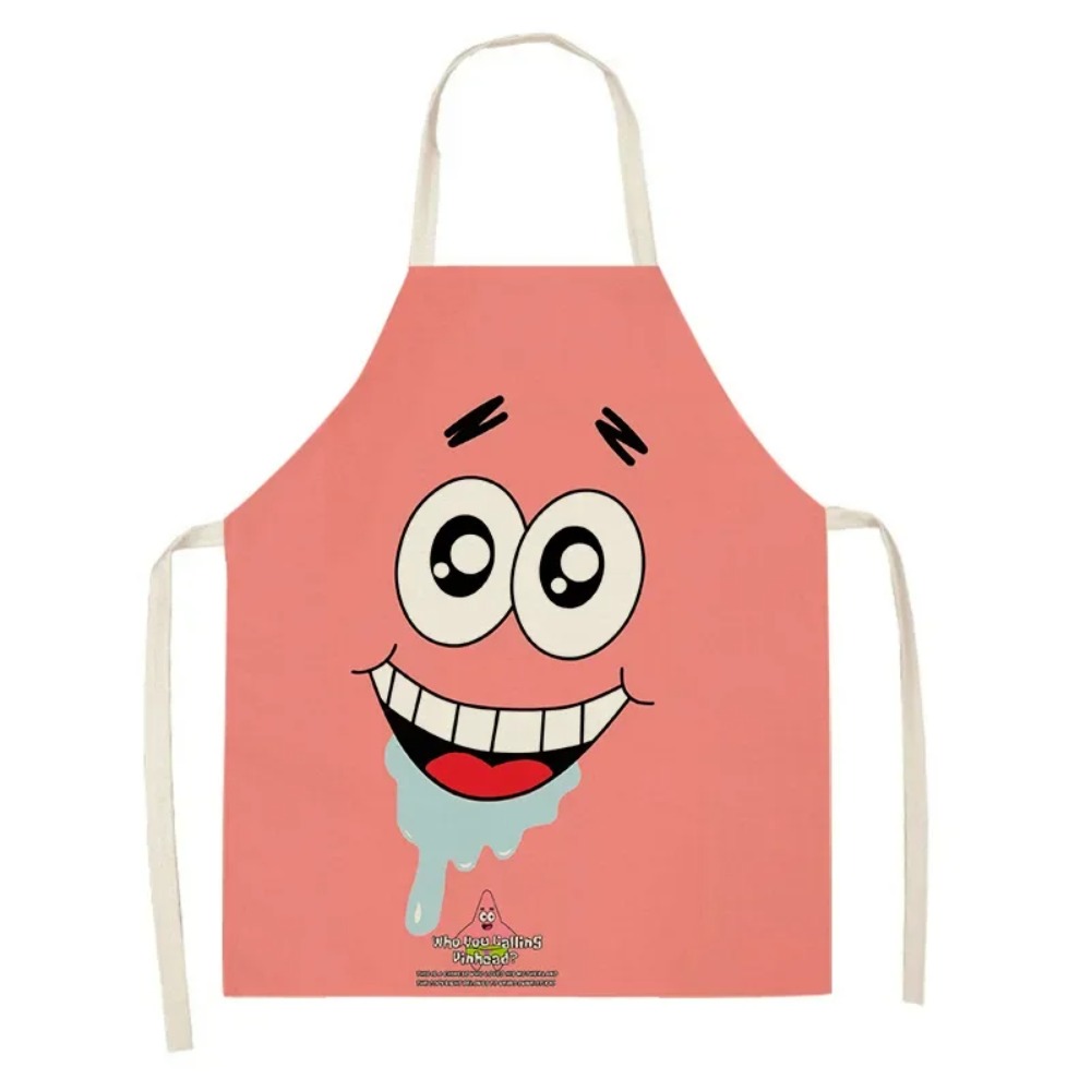 스폰지밥 패트릭 성인용 주방 앞치마, 린넨 빕스, 애니 - Gaming Kitchen Accessories 리뷰 및 가격