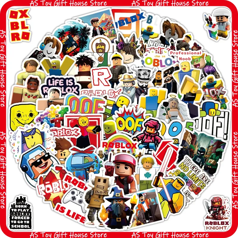 인기상품 60개 클래식 스티커 장난감용 낙서 스티커 만 - Gaming Accessories Roblox 리뷰 및 가격