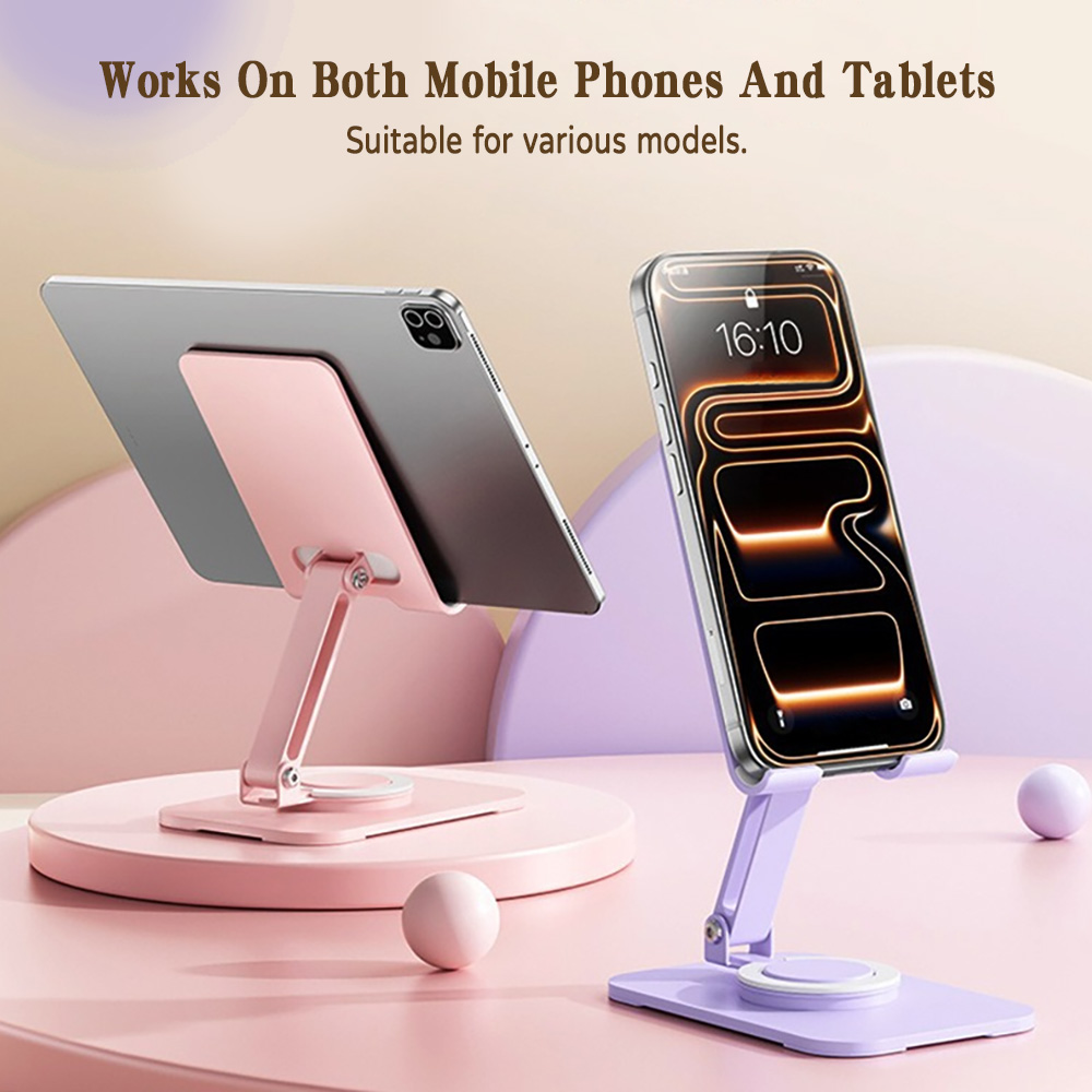 360도 회전 가능한 금속 휴대폰/태블릿 스탠드, 접이 - Gaming Accessories Ipad 리뷰 및 가격