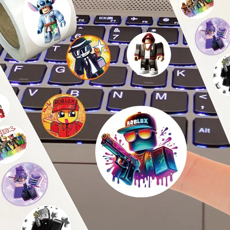 500개/세트 로블록스 피규어 아바타 곱슬 스티커 로블 - Gaming Accessories Roblox 리뷰 및 가격