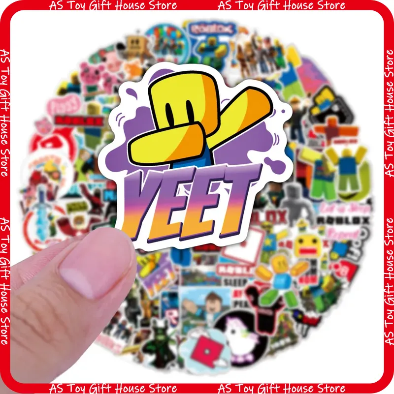 100 Pcs Roblox 스티커 노트북 수하물 노트북 - Gaming Accessories Roblox 리뷰 및 가격