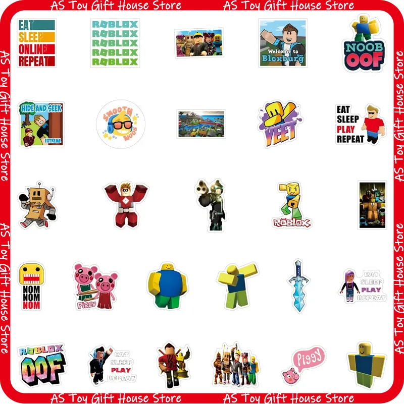 100 Pcs Roblox 스티커 노트북 수하물 노트북 - Gaming Accessories Roblox 리뷰 및 가격