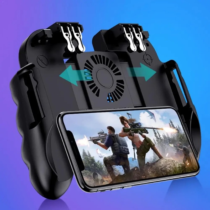 H9 6핑거 모바일 게임 트리거 게임패드 조이스틱 컨트 - Gaming Accessories Ipad 리뷰 및 가격