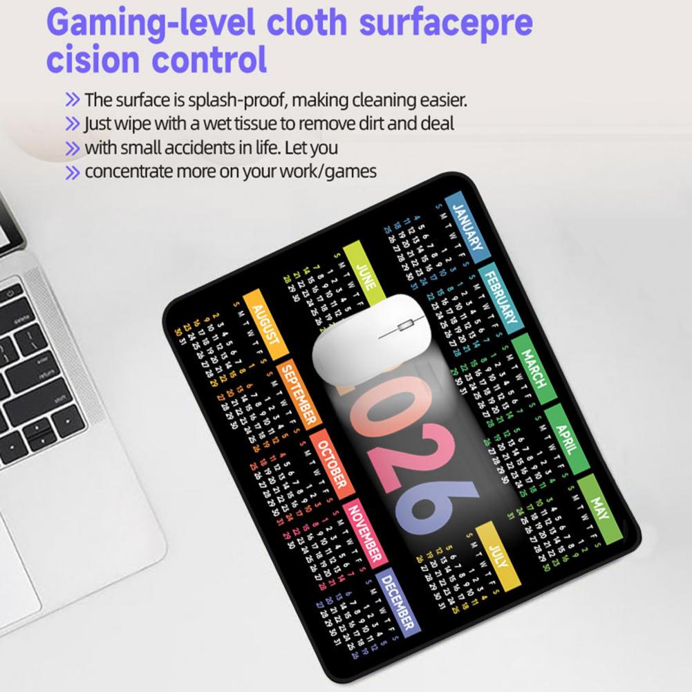 2026 달력 마우스 패드 방수 홈 오피스 게임용 컴퓨 - Gaming Accessories For Pc 리뷰 및 가격