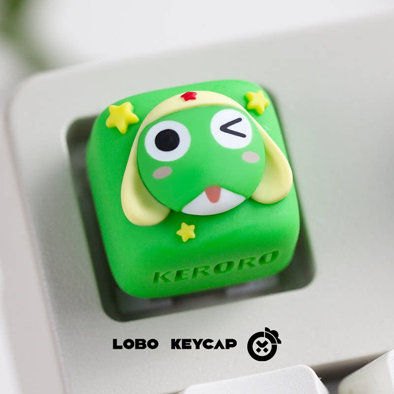 Keroro 테마 애니메이션 키캡 기계식 키보드 수지  - Gaming Accessories To Gift 리뷰 및 가격