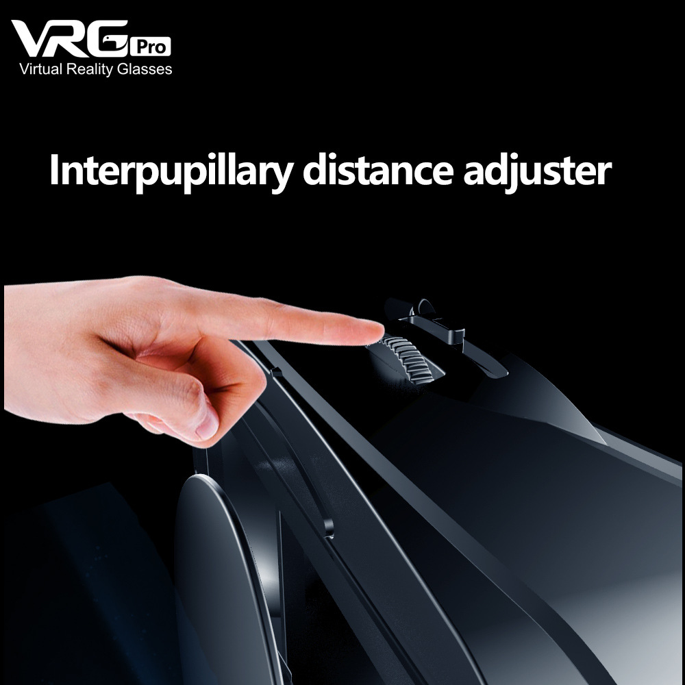 VRG 프로 가상 현실 VR 안경 헤드셋 장치 비아르  - Gaming Accessories Mobile 리뷰 및 가격