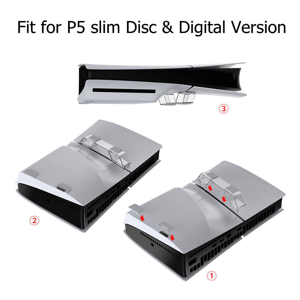 PS5 슬림 디지털 디스크 게임 콘솔용 수평 스탠드,  - Gaming Accessories Mobile 리뷰 및 가격