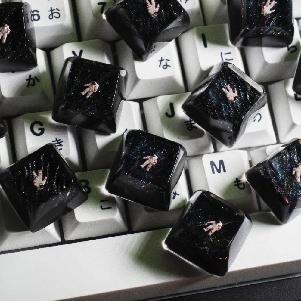 Artisan Keycap 우주 비행사 수지 키 캡 기 - Gaming Accessories To Gift 리뷰 및 가격