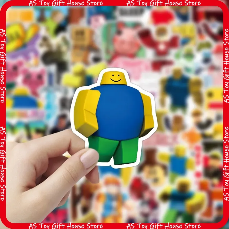 50개 로블록스 방수 크리에이티브 클래식 만화 스티커  - Gaming Accessories Roblox 리뷰 및 가격