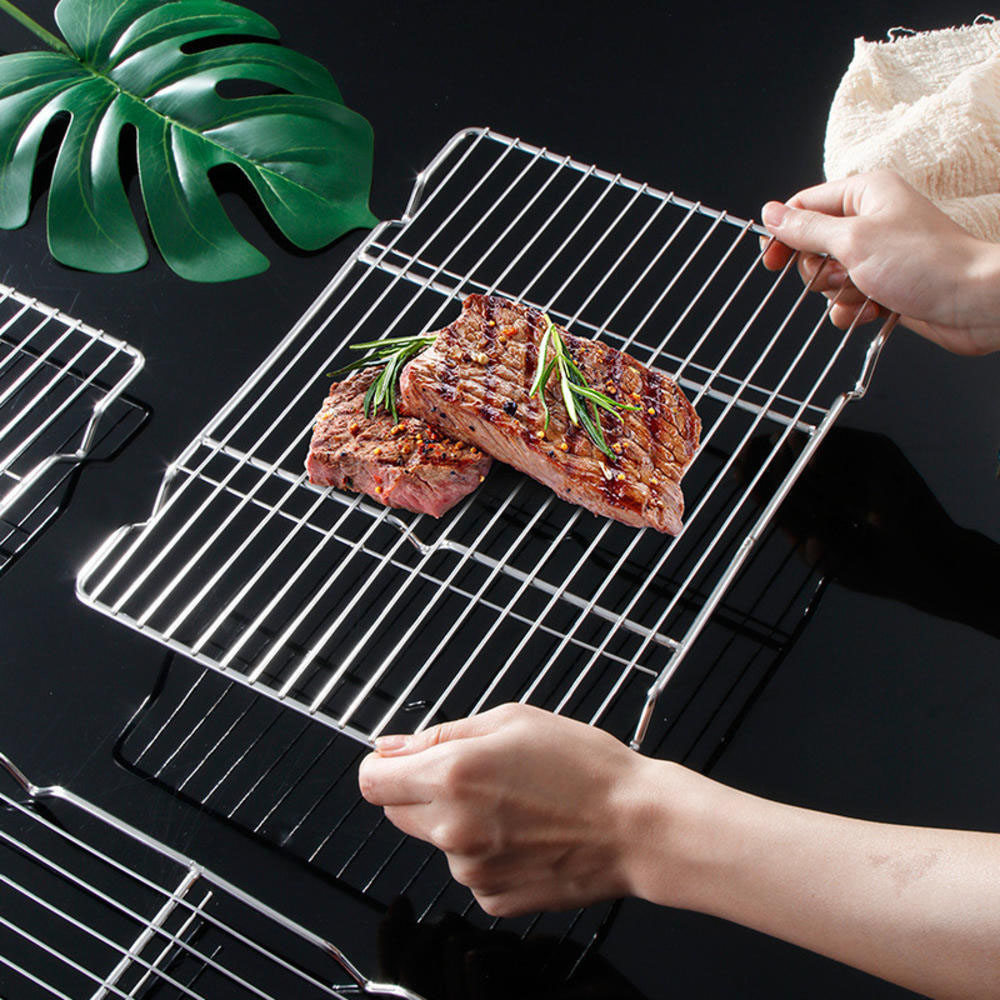스테인레스 스틸 바베큐 메쉬 매트 재사용 가능한 내열성 - Gaming Kitchen Accessories 리뷰 및 가격