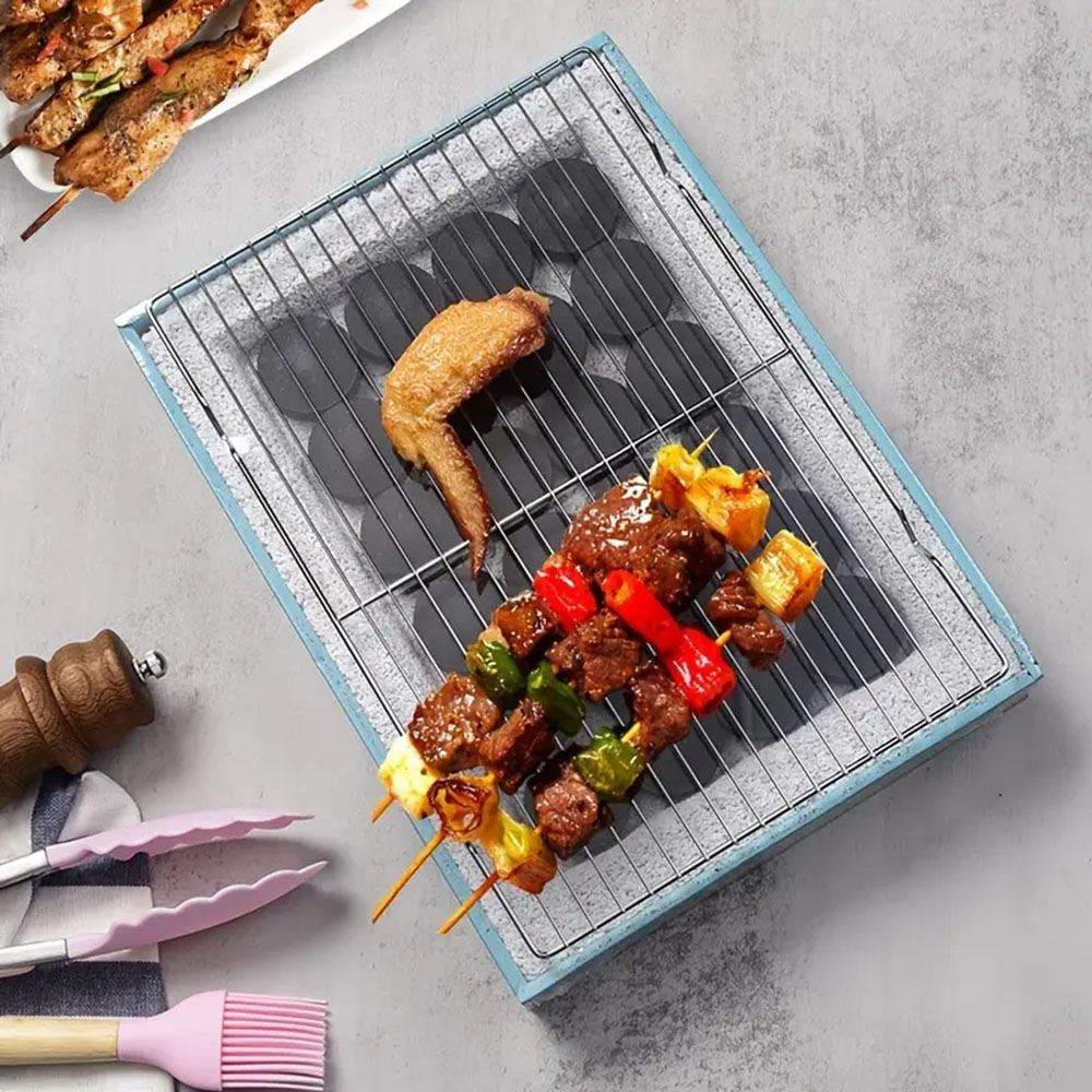 스테인레스 스틸 바베큐 메쉬 매트 재사용 가능한 내열성 - Gaming Kitchen Accessories 리뷰 및 가격